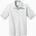 GREATER HOULTON CHRISTIAN ACADEMY <span class="pdp-name-mascot">GREATER HOULTON CHRISTIAN ACAD EAGLES</span> Port & Company Youth 5.5 Ounce Jersey Knit Polo Front Thumbnail