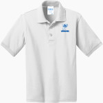 Vernonia Loggers <span class="pdp-name-mascot">Vernonia Loggers</span> Port & Company Youth 5.5 Ounce Jersey Knit Polo Front Thumbnail