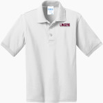 AMHERST COUNTY HIGH SCHOOL LANCERS <span class="pdp-name-mascot">AMHERST COUNTY LANCERS</span> Port & Company Youth 5.5 Ounce Jersey Knit Polo Front Thumbnail