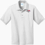 Hannah-Pamplico Raiders Raiders <span class="pdp-name-mascot">Hannah-Pamplico Raiders</span> Port & Company Youth 5.5 Ounce Jersey Knit Polo Front Thumbnail