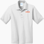 EDISON HIGH SCHOOL CHARGERS <span class="pdp-name-mascot">EDISON CHARGERS</span> Port & Company Youth 5.5 Ounce Jersey Knit Polo Front Thumbnail
