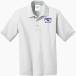 FORSYTH HIGH SCHOOL DOGIES Port & Company Youth 5.5 Ounce Jersey Knit Polo Front Thumbnail