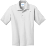 Baylor School Red Raiders <span class="pdp-name-mascot">Baylor School Red Raiders</span> Port & Company Youth 5.5 Ounce Jersey Knit Polo Front Thumbnail
