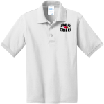 Annandale Cardinals <span class="pdp-name-mascot">Annandale Schools Cardinals</span> Port & Company Youth 5.5 Ounce Jersey Knit Polo Front Thumbnail