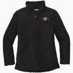 First Baptist Hurricanes <span class="pdp-name-mascot">First Baptist Hurricanes</span> Port Authority Women's Cozy 1/4-Zip Fleece Pullover Front Thumbnail