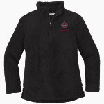 Santa Barbara Saints Football <span class="pdp-name-mascot">Santa Barbara Saints Football</span> Port Authority Women's Cozy 1/4-Zip Fleece Pullover Front Thumbnail
