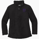 MUNCIE CENTRAL HIGH SCHOOL BEARCATS Port Authority Women's Cozy 1/4-Zip Fleece Pullover Front Thumbnail
