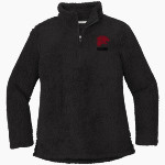 PACT Charter School Official Online Store <span class="pdp-name-mascot">Pact Charter Panthers</span> Port Authority Women's Cozy 1/4-Zip Fleece Pullover Front Thumbnail