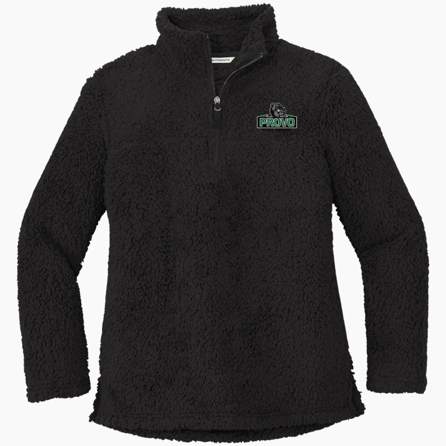 PROVO HIGH SCHOOL BULLDOGS <span class="pdp-name-mascot">PROVO BULLDOGS</span> Port Authority Women's Cozy 1/4-Zip Fleece Pullover