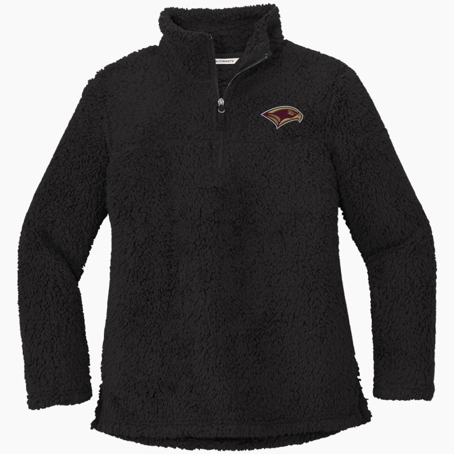 Scotts Valley Falcons Port Authority Women's Cozy 1/4-Zip Fleece Pullover