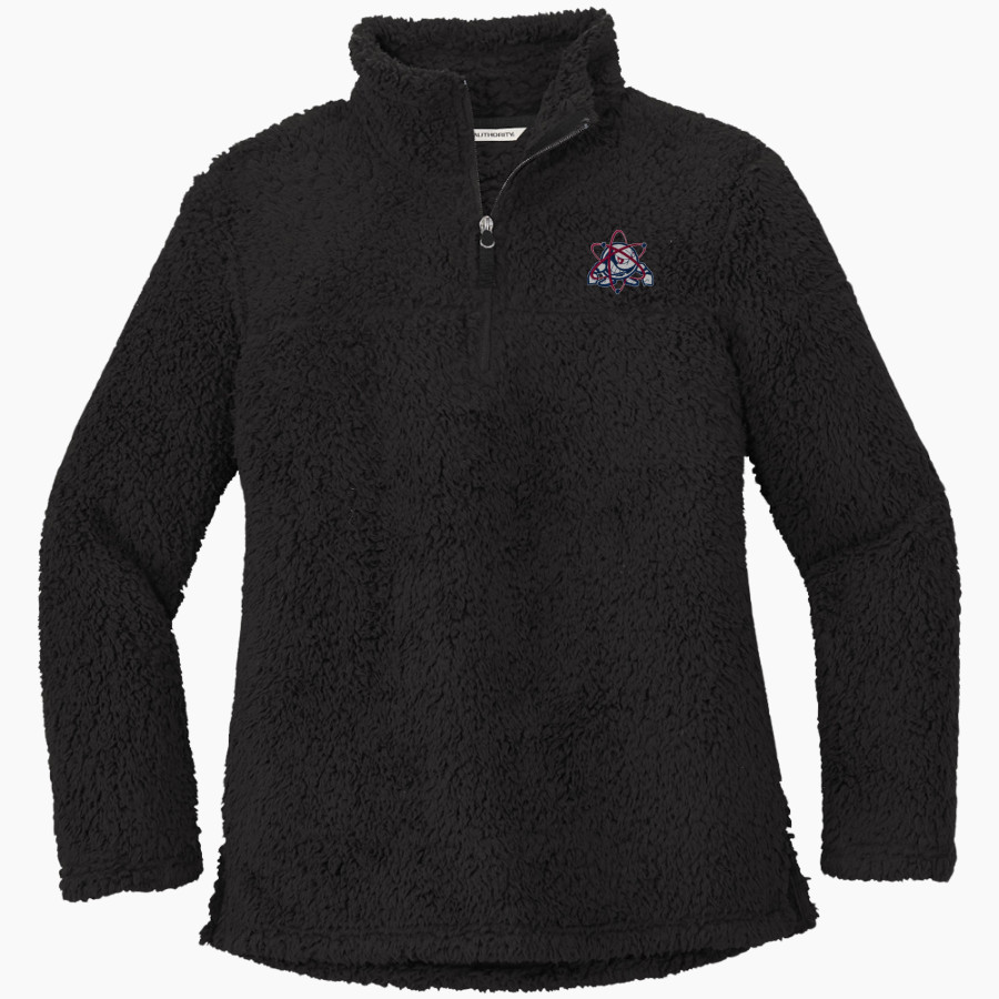 Utica Academy Of Science Atoms Port Authority Women's Cozy 1/4-Zip Fleece Pullover