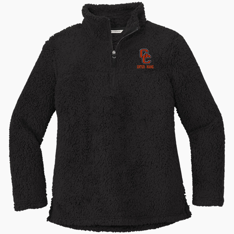 Grayson County High School Cougars <span class="pdp-name-mascot">Grayson County High School</span> Port Authority Women's Cozy 1/4-Zip Fleece Pullover