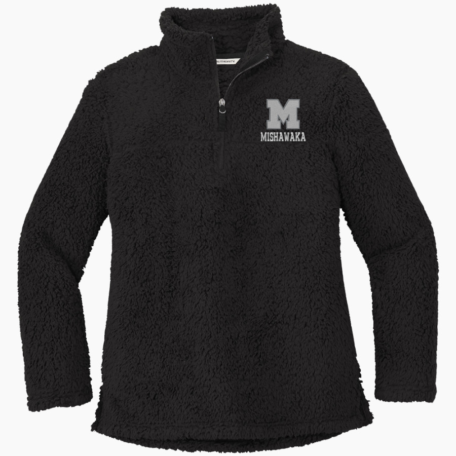 Mishawaka Cavemen <span class="pdp-name-mascot">Mishawaka Cavemen</span> Port Authority Women's Cozy 1/4-Zip Fleece Pullover