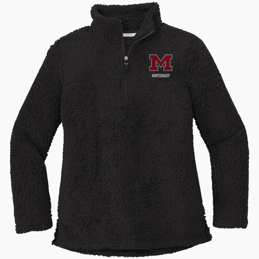 Montgomery Vikings Port Authority Women's Cozy 1/4-Zip Fleece Pullover