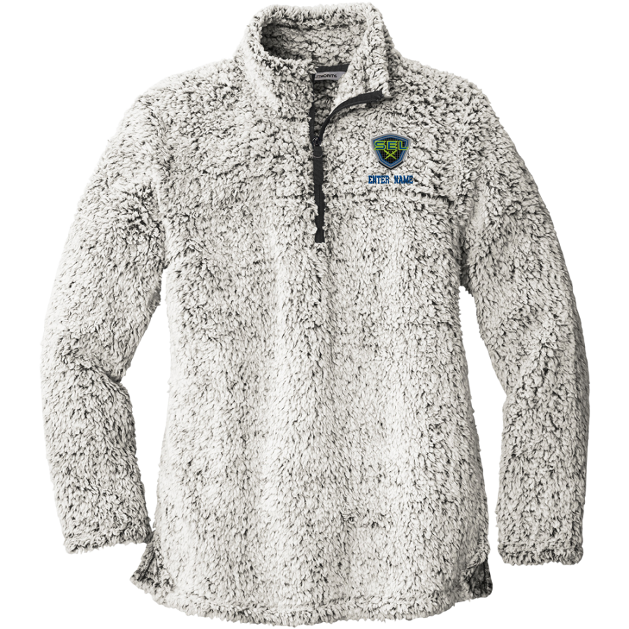 Sussex Elite Legends Legends <span class="pdp-name-mascot">Sussex Elite Legends</span> Port Authority Women's Cozy 1/4-Zip Fleece Pullover
