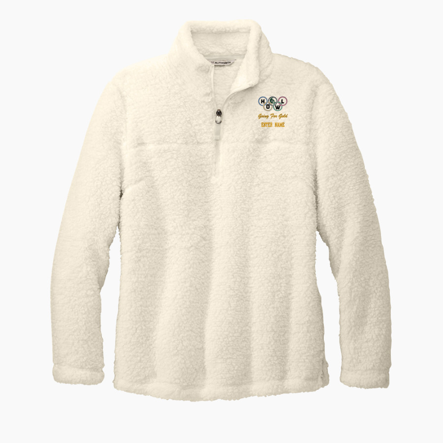 Cypress Creek Coyotes Port Authority Women's Cozy 1/4-Zip Fleece Pullover