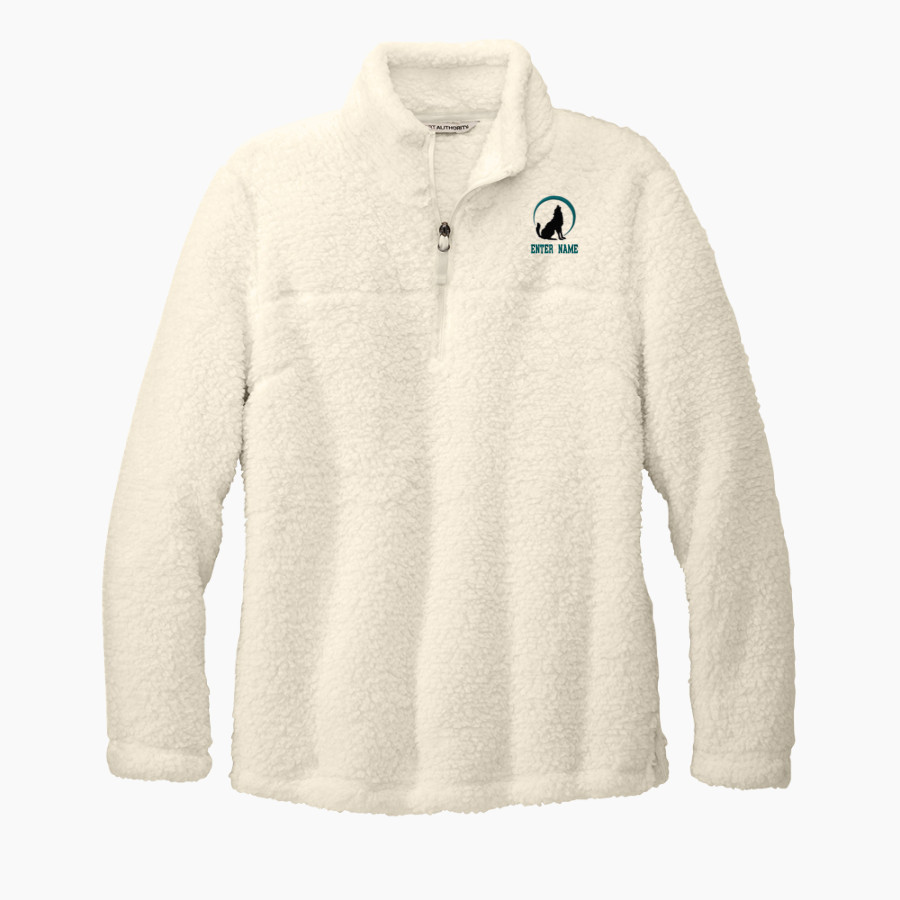 Canyon Creek Coyotes <span class="pdp-name-mascot">Canyon Creek Elementary</span> Port Authority Women's Cozy 1/4-Zip Fleece Pullover