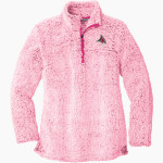 UW River Falls Falcons <span class="pdp-name-mascot">UW River Falls Falcons</span> Port Authority Women's Cozy 1/4-Zip Fleece Pullover Front Thumbnail