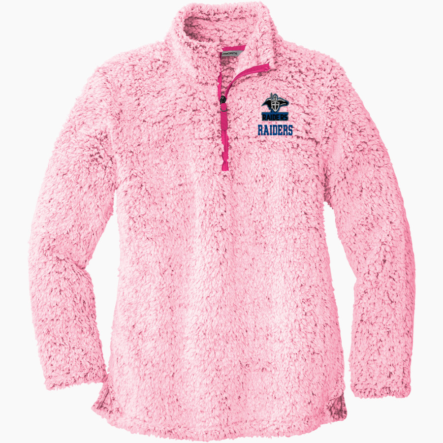 Zion Lutheran Raiders Port Authority Women's Cozy 1/4-Zip Fleece Pullover
