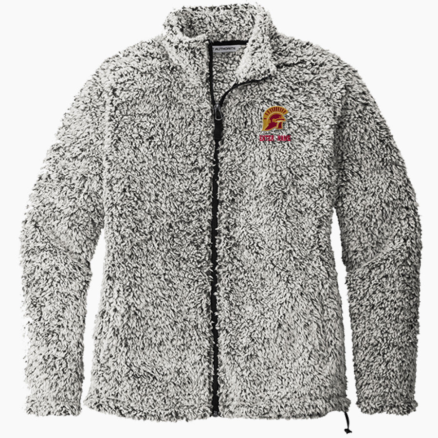 HILLCREST HIGH SCHOOL TROJANS <span class="pdp-name-mascot">Hillcrest High School TROJANS</span> Port Authority Women's Cozy Fleece Jacket