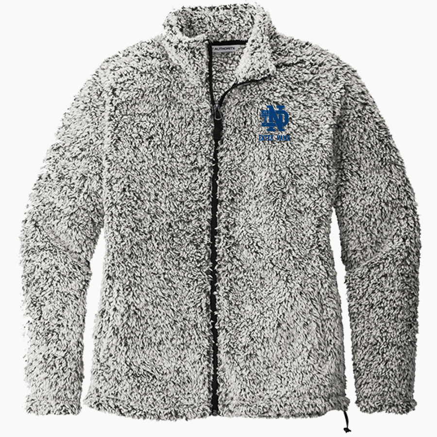 Notre Dame Bulldogs <span class="pdp-name-mascot">Notre Dame Bulldogs</span> Port Authority Women's Cozy Fleece Jacket