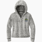 Mahone Mustangs Port Authority Women's Cozy Fleece Hoodie Front Thumbnail