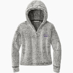 Bergman Dolphins <span class="pdp-name-mascot">Frank V. Bergman Elementary Dolphins</span> Port Authority Women's Cozy Fleece Hoodie Front Thumbnail
