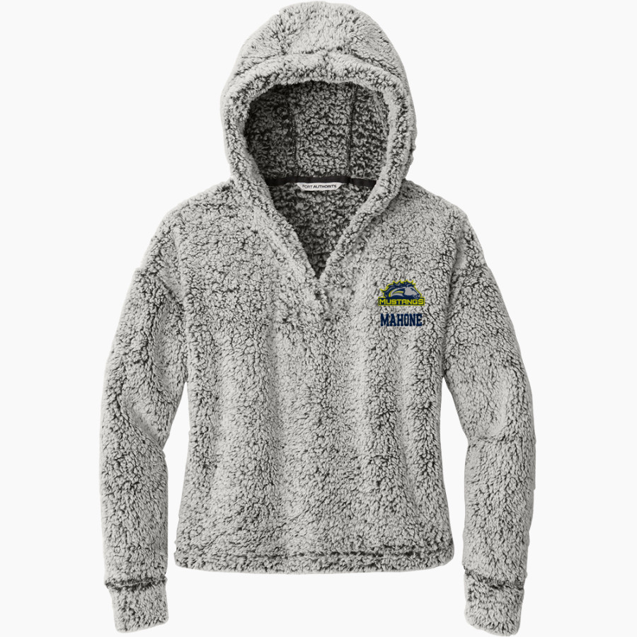 Mahone Mustangs Port Authority Women's Cozy Fleece Hoodie