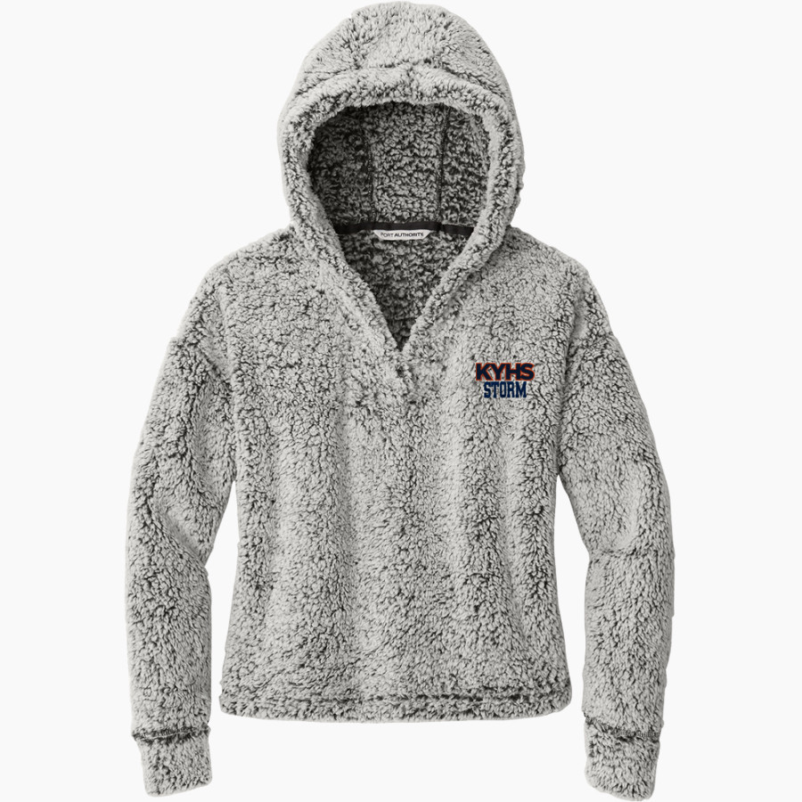 Katz Yeshiva Storm Port Authority Women's Cozy Fleece Hoodie