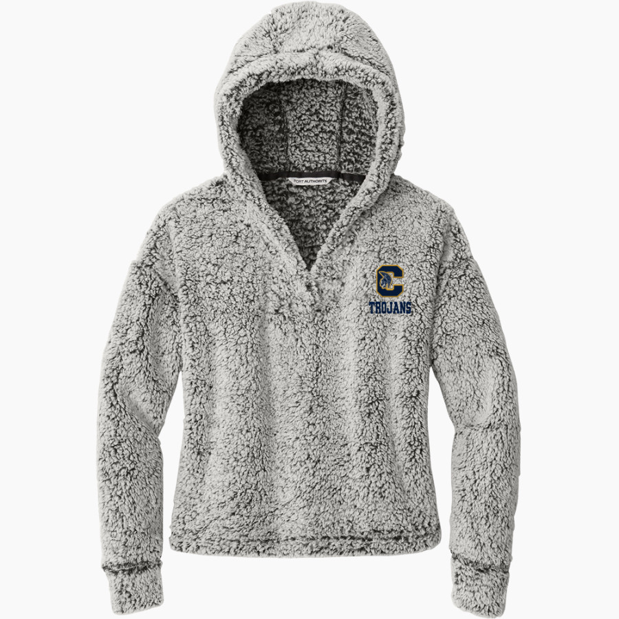 CLAWSON HIGH SCHOOL TROJANS <span class="pdp-name-mascot">CLAWSON TROJANS</span> Port Authority Women's Cozy Fleece Hoodie