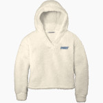 Port Washington VIKINGS Port Authority Women's Cozy Fleece Hoodie Front Thumbnail