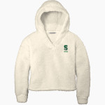 Salem University Tigers Port Authority Women's Cozy Fleece Hoodie Front Thumbnail