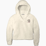 North Crawford Trojans Port Authority Women's Cozy Fleece Hoodie Front Thumbnail