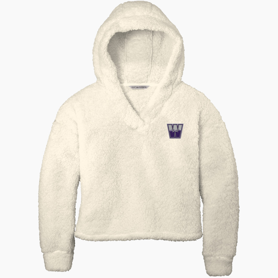 Walsenburg JR SR High School PANTHERS Port Authority Women's Cozy Fleece Hoodie