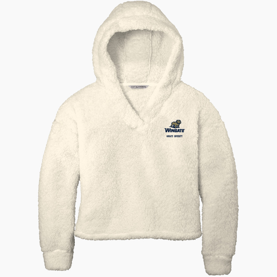 Wingate University Bulldogs <span class="pdp-name-mascot">Wingate Bulldogs</span> Port Authority Women's Cozy Fleece Hoodie