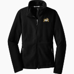 Travis Fiddler Crabs Port Authority Women's Fleece Jacket Front Thumbnail
