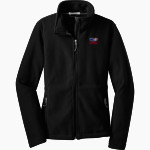American Cornhole <span class="pdp-name-mascot">American Cornhole</span> Port Authority Women's Fleece Jacket Front Thumbnail