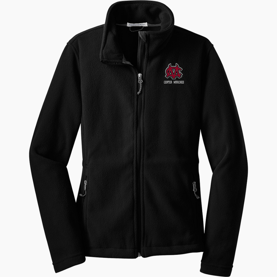 CENTER MORICHES HIGH SCHOOL RED DEVILS <span class="pdp-name-mascot">CENTER MORICHES RED DEVILS</span> Port Authority Women's Fleece Jacket