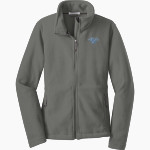 CCSU Blue Devils Port Authority Women's Fleece Jacket Front Thumbnail