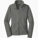 Brooklane Baptist Eagles Port Authority Women's Fleece Jacket Front Thumbnail