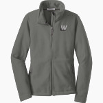 Willamette Wolverines <span class="pdp-name-mascot">Willamette Wolverines</span> Port Authority Women's Fleece Jacket Front Thumbnail