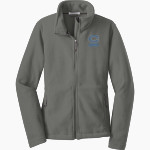 CHANUTE HIGH SCHOOL COMETS Port Authority Women's Fleece Jacket Front Thumbnail