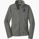 The New School Cougars Port Authority Women's Fleece Jacket Front Thumbnail