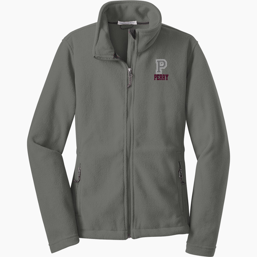 PERRY HIGH SCHOOL MAROONS <span class="pdp-name-mascot">PERRY MAROONS</span> Port Authority Women's Fleece Jacket