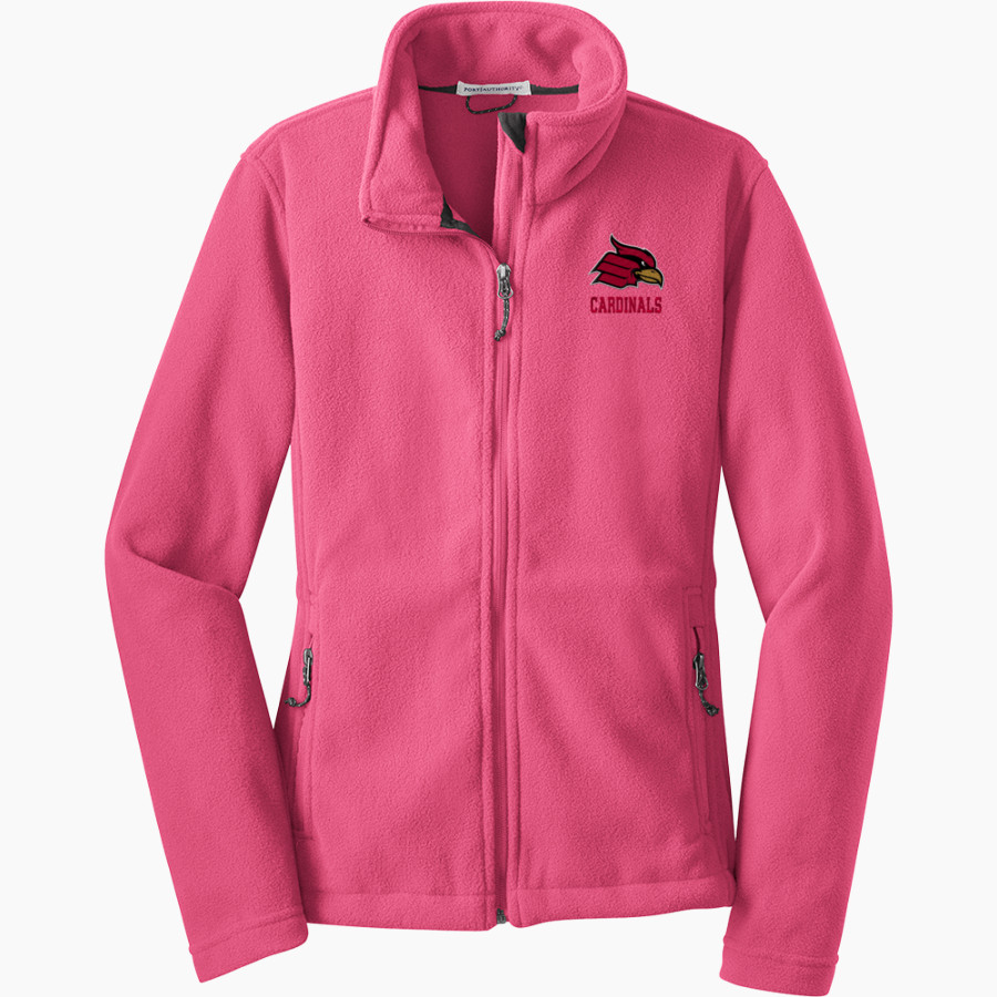 Wheeling University Cardinals Online Store <span class="pdp-name-mascot">Wheeling University Cardinals</span> Port Authority Women's Fleece Jacket