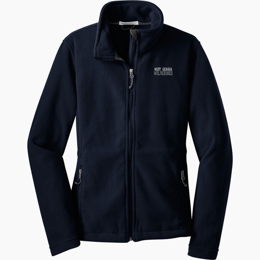 WEST GEAUGA HIGH SCHOOL WOLVERINES ONLINE STORE <span class="pdp-name-mascot">WEST GEAUGA WOLVERINES</span> Port Authority Women's Fleece Jacket