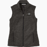 Pentucket Youth Lacrosse Pentucket <span class="pdp-name-mascot">Pentucket Youth Lacrosse</span> Port Authority Women's Sweater Fleece Vest Front Thumbnail