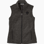 Lansingburgh Knights The Official Online Store <span class="pdp-name-mascot">Lansingburgh Knights</span> Port Authority Women's Sweater Fleece Vest Front Thumbnail