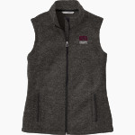Nova Knights Port Authority Women's Sweater Fleece Vest Front Thumbnail