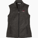 JAY COUNTY HIGH SCHOOL PATRIOTS Port Authority Women's Sweater Fleece Vest Front Thumbnail